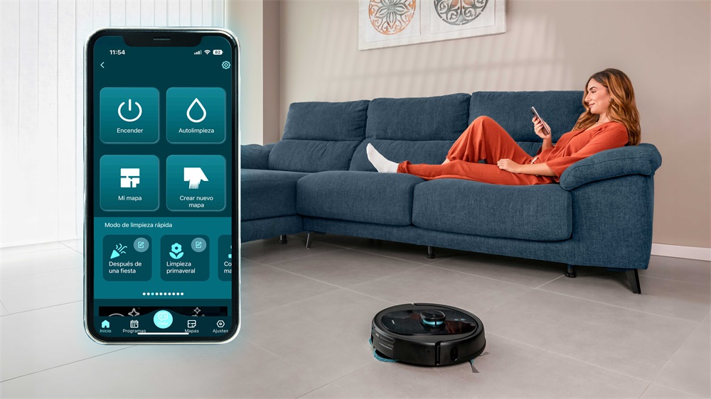 Conga 9590 Spin Revolution Ultra Power Home Robotporszívó Fekete