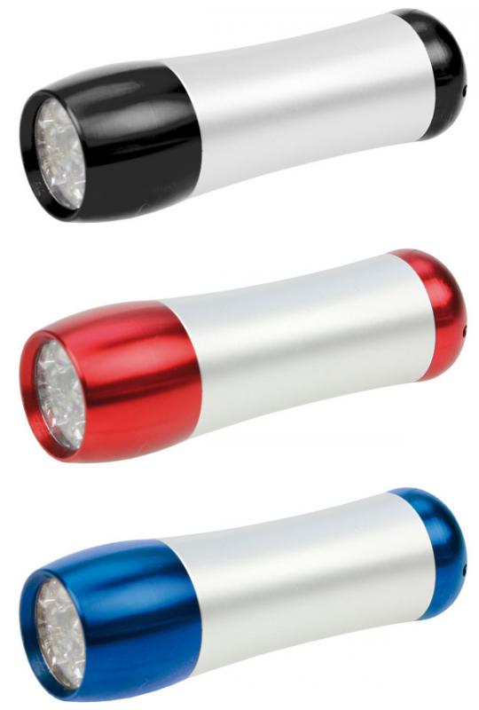 Dörr Torpedo zseblámpa 9 LED-del, fekete Dörr Torpedo zseblámpa 9 LED-del, fekete