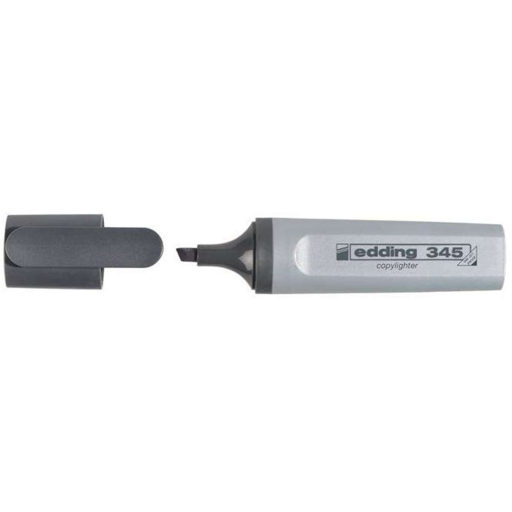 Edding Szövegkiemelő 2-5mm, vágott  345 szürke (7580151005)
