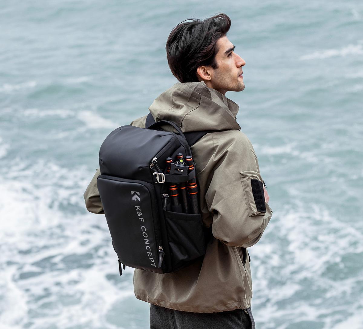K&F Concept Alpha Air fotós hátizsák 25L, fekete K&F Concept Alpha Air fotós hátizsák 25L, fekete
