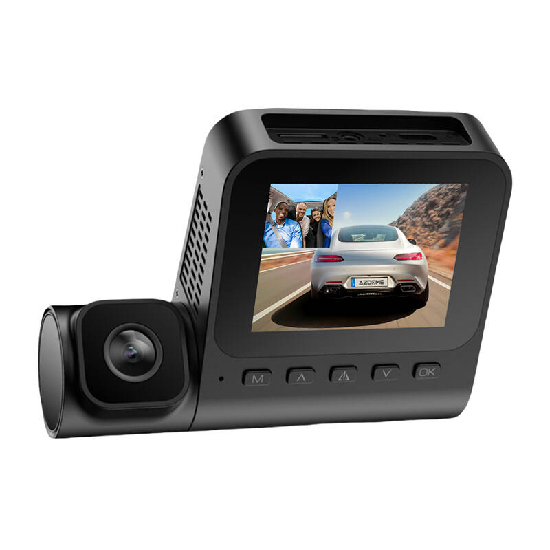 Azdome V600-2CH G-érzékelővel 1080p elülső kamera és 1080p beltéri kamera 