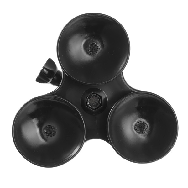SJCAM Triple Suction Cup Mount  Removable Fekete