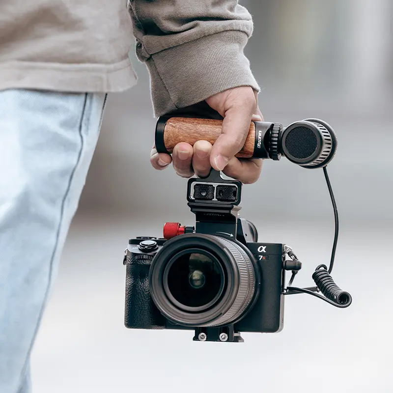 Ulanzi S-63 objektív állvány adapter, horizontális-vertikális rig, Sony Alpha kompatibilitás