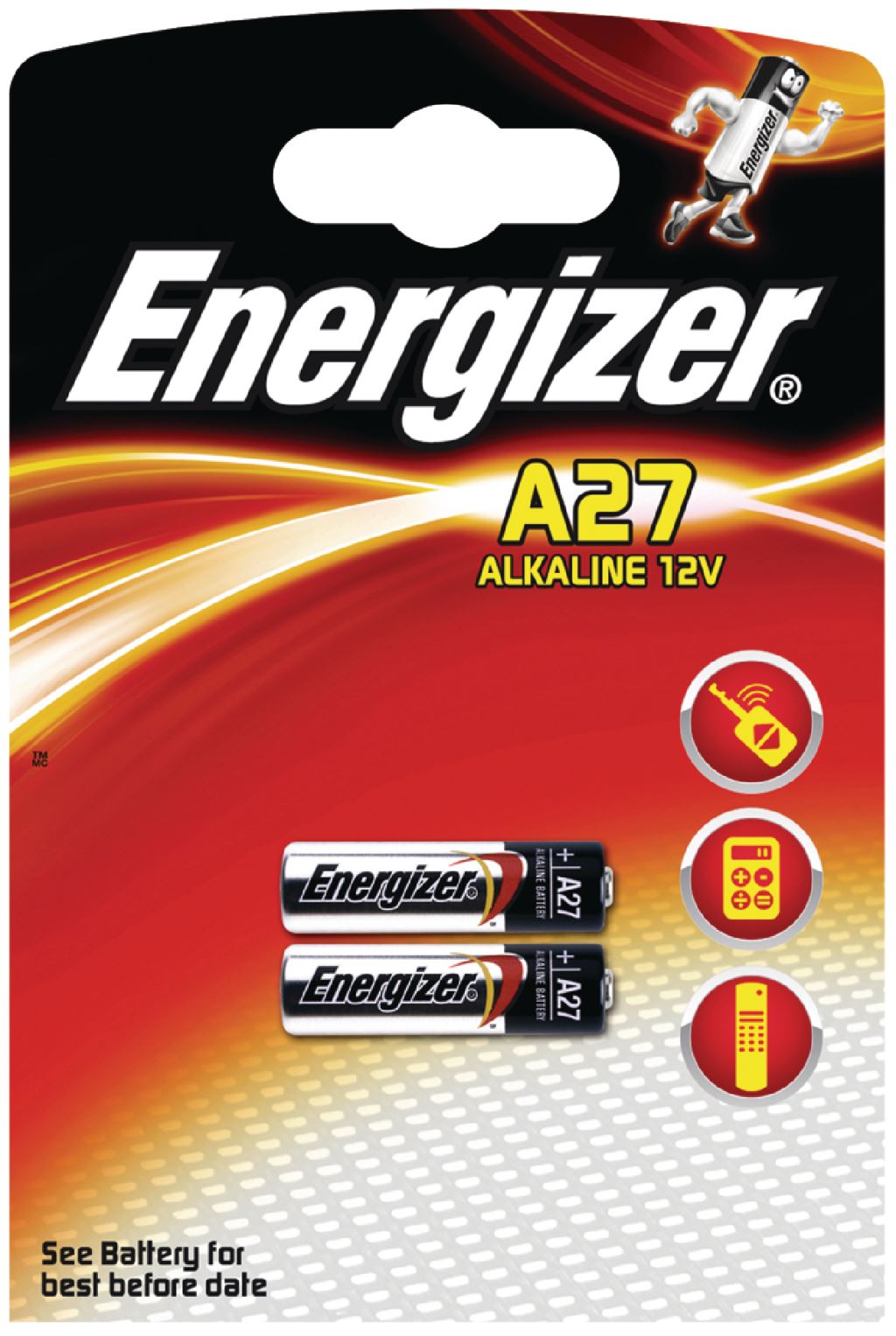 Energizer alkálli elem A27 12V 2db (639333) Energizer alkálli elem A27 12V 2db (639333)