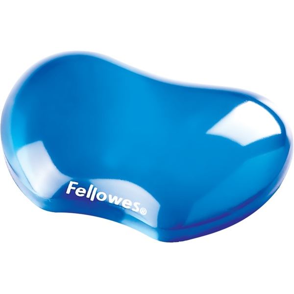 Fellowes Crystal Gel csuklótámasz kék Fellowes Crystal Gel csuklótámasz kék