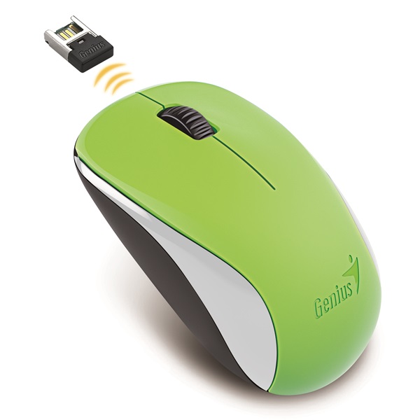 Genius NX-7000 vezeték nélküli BlueEye egér zöld (31030109111)