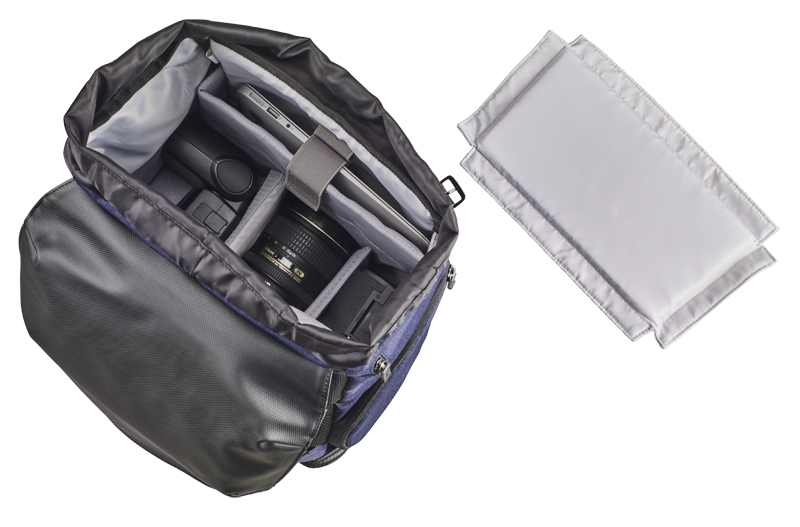 Cullmann BRISTOL DayPack 600+, sötétkék, kamera háti táska Cullmann BRISTOL DayPack 600+, sötétkék, kamera háti táska