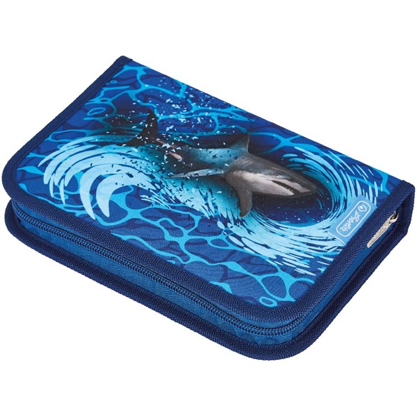 Herlitz Blue Shark 31 részes 2-klapnis töltött tolltartó Herlitz Blue Shark 31 részes 2-klapnis töltött tolltartó