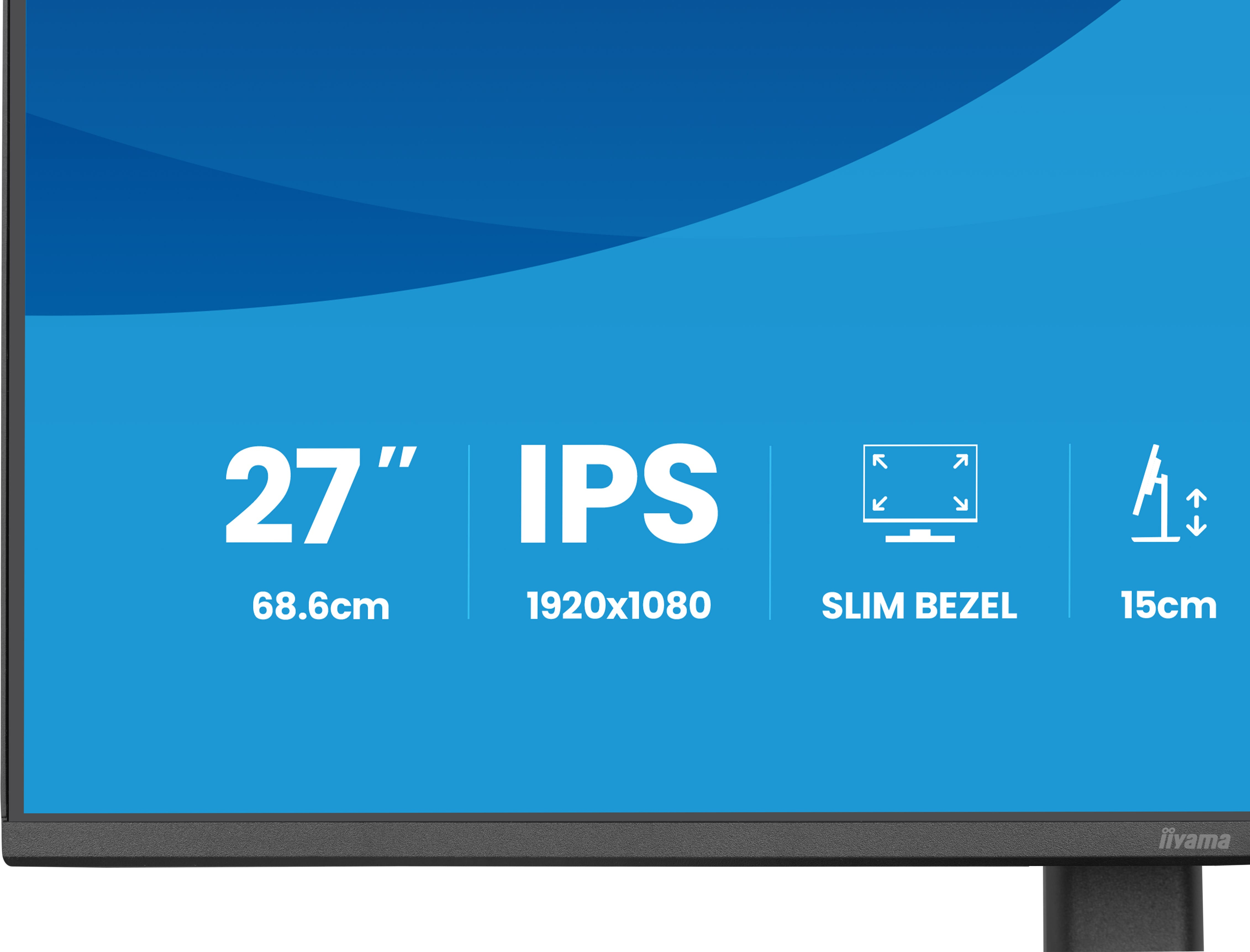 iiyama 27" ProLite XB2793HSU-B1 IPS LED Monitor - 1920x1080, Full HD, 120Hz, 1ms, Hangszóró, Fekete