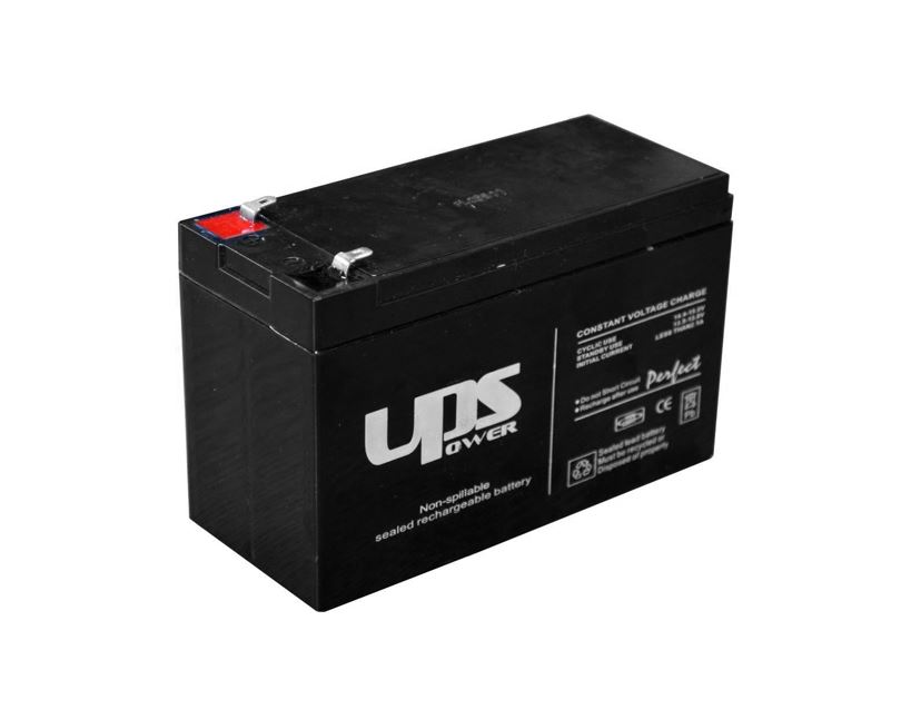 UPS Power zselés ólomsavas gondozásmentes akkumulátor F2 12V 7.5Ah 151x98x65mm UPS Power zselés ólomsavas gondozásmentes akkumulátor F2 12V 7.5Ah 151x98x65mm