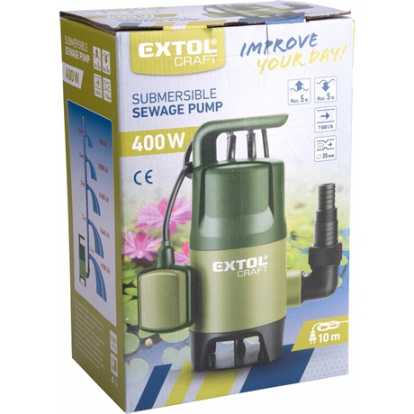 Extol Craft 414122   400W Búvárszivattyú