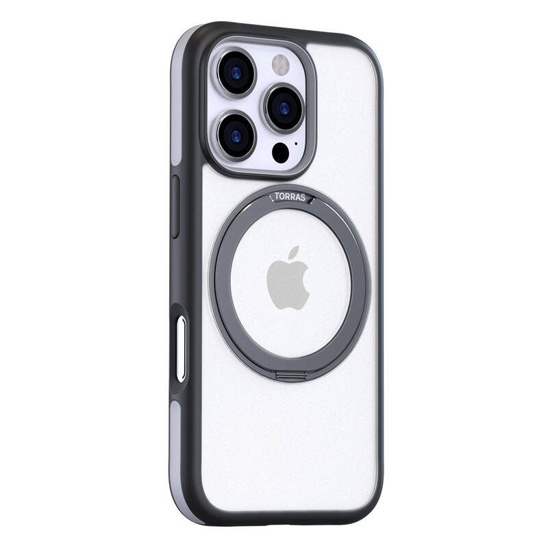 Etui Torras Ostand R Fusion az iPhone 16 Pro készülékhez (Czarne) Etui Torras Ostand R Fusion az iPhone 16 Pro készülékhez (Czarne)