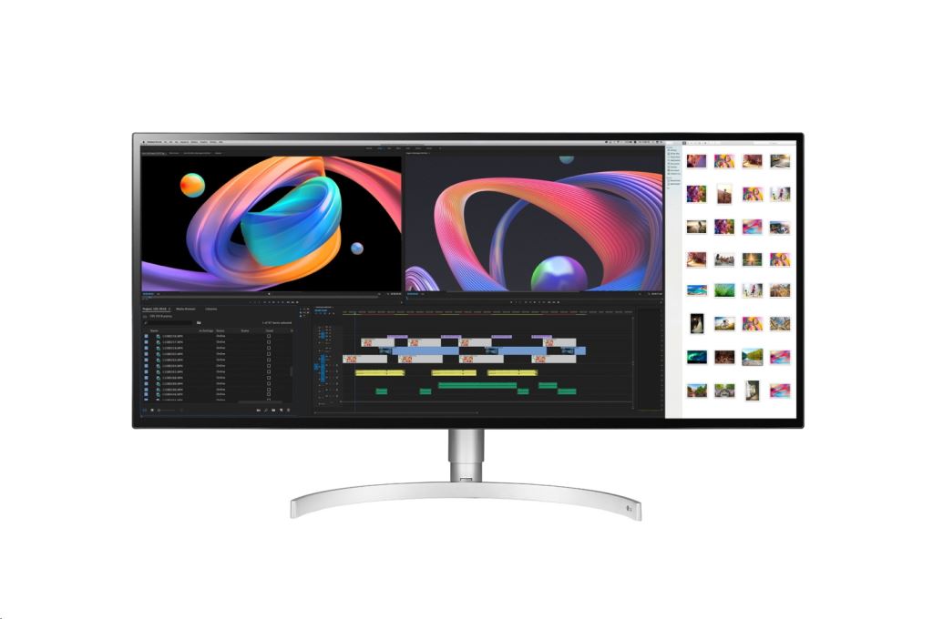 34" LG 34WK95U-W LED monitor fekete