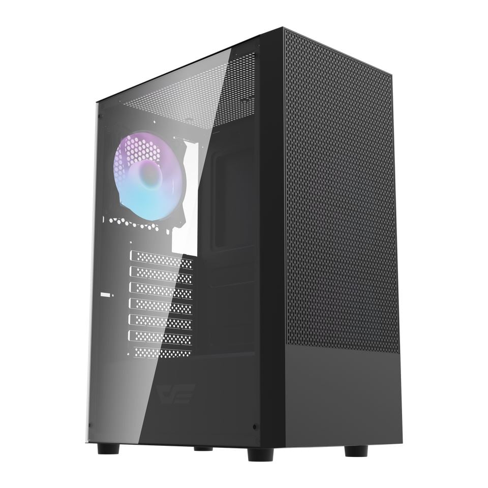 DarkFlash A290 táp nélküli ablakos ház fekete