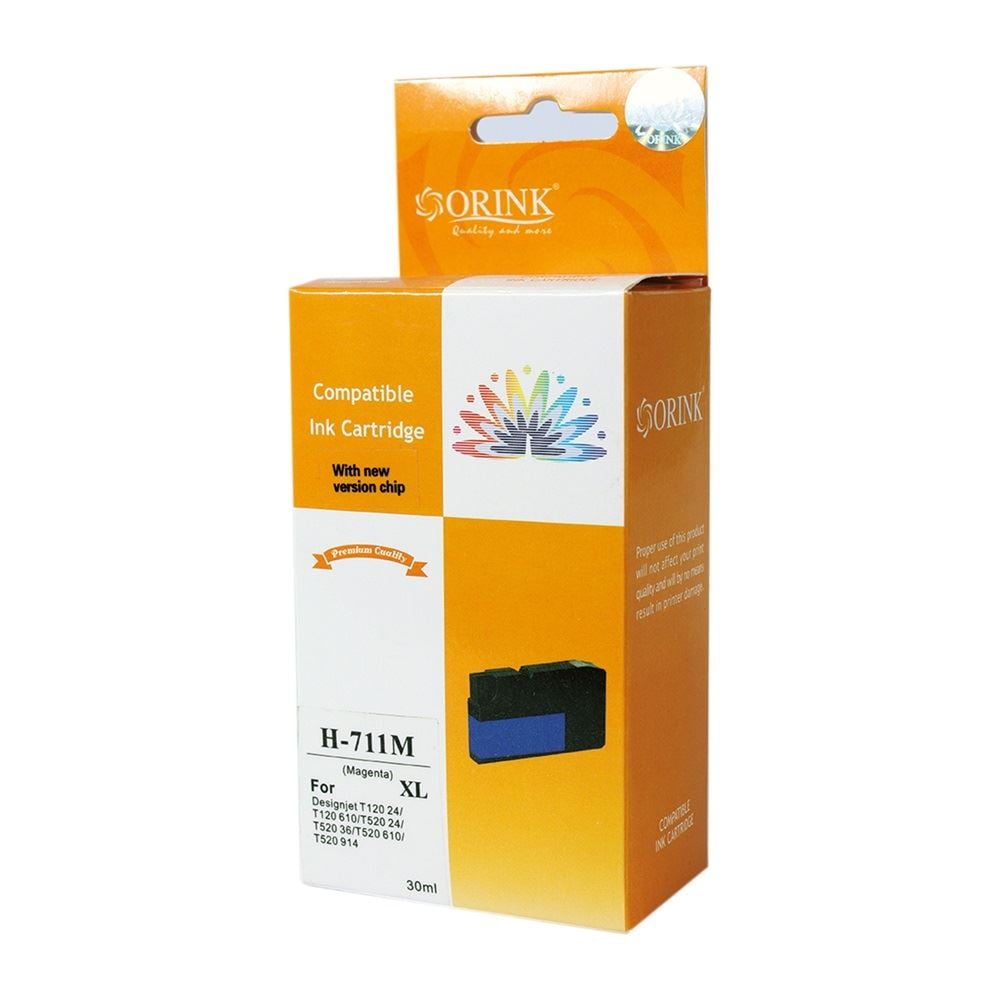 Orink utángyártott HP 711XL/CZ131A tintapatron magenta (HPO711XLMA)