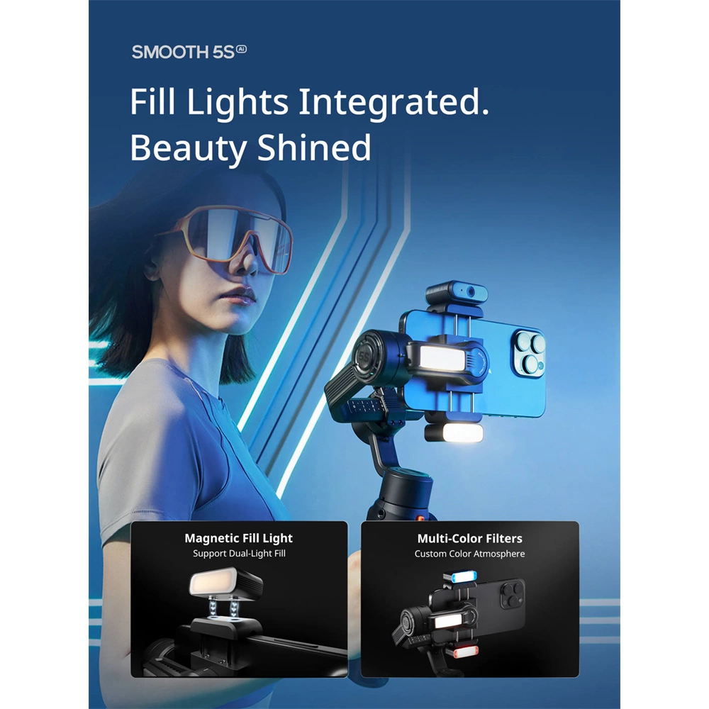 ZHIYUN MOBILE GIMBAL SMOOTH 5S AI COMBO ZHIYUN MOBILE GIMBAL SMOOTH 5S AI COMBO