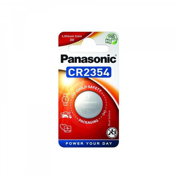 Panasonic CR2354 3V lítium gombelem 1db/csomag Panasonic CR2354 3V lítium gombelem 1db/csomag