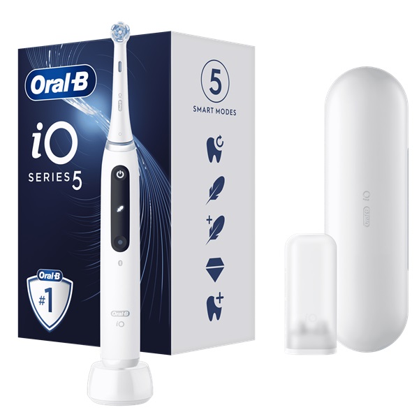 Braun Oral-B iO5 elektromos fogkefe fehér (10PO010377)
