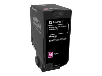 Lexmark 74C2HME nagy kapacitású bíbor tonerkazetta (12K) Lexmark 74C2HME nagy kapacitású bíbor tonerkazetta (12K)