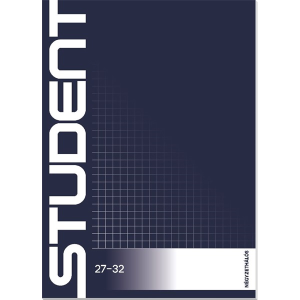 ICO Student A5 32lapos kockás füzet ICO Student A5 32lapos kockás füzet