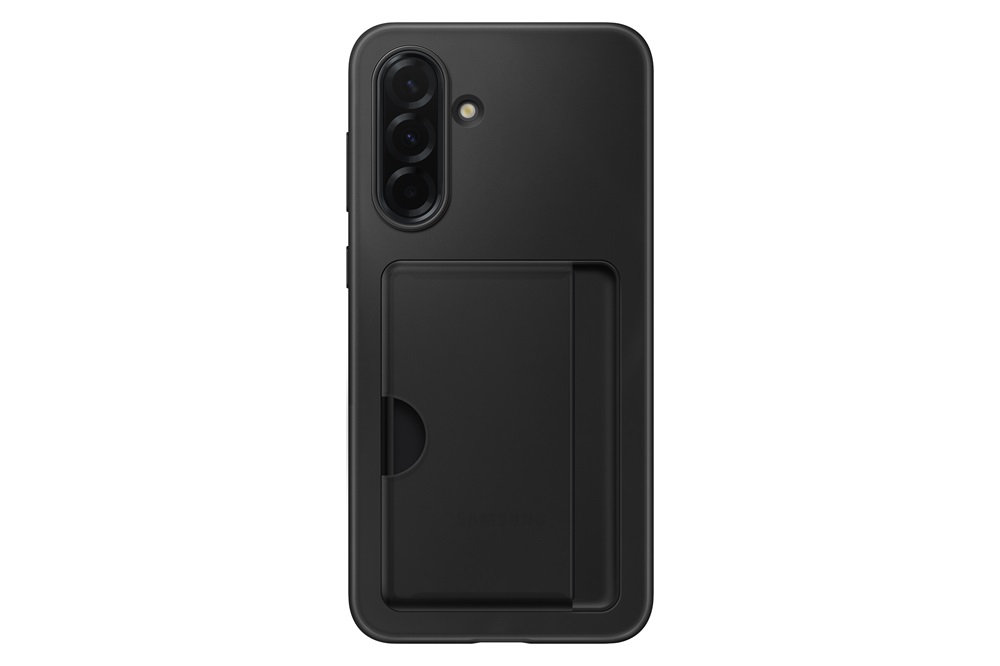 Samsung A36 5G kártyatartós hátlap, Fekete