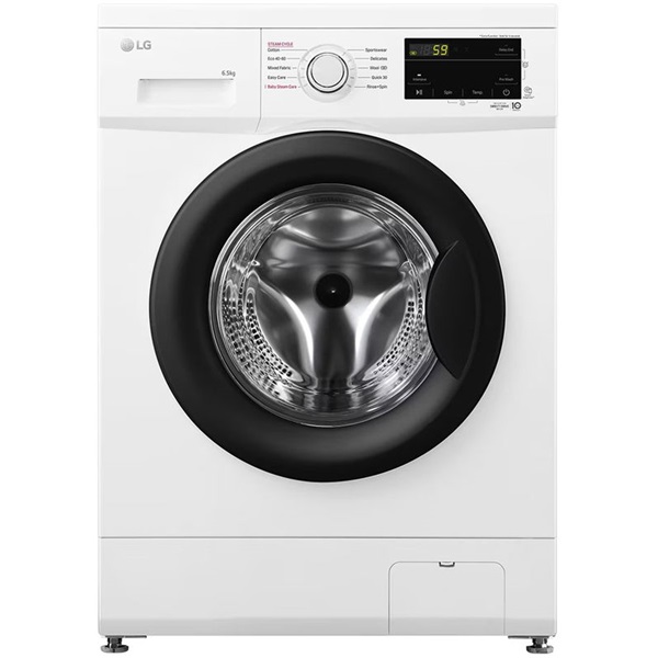 Lg F2J3WSBWE Elöltöltős mosógép – 6.5 kg, 1200 ford./perc, E Energiaosztály, Gőz funkcióval, Inverter Direct Drive, 6 MOTION technológia Lg F2J3WSBWE Elöltöltős mosógép – 6.5 kg, 1200 ford./perc, E Energiaosztály, Gőz funkcióval, Inverter Direct Drive, 6 MOTION technológia