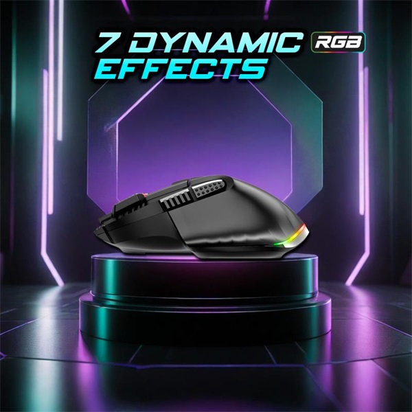 Spirit of Gamer  PRO-M5 Wireless Egér vezeték nélküli Fekete 