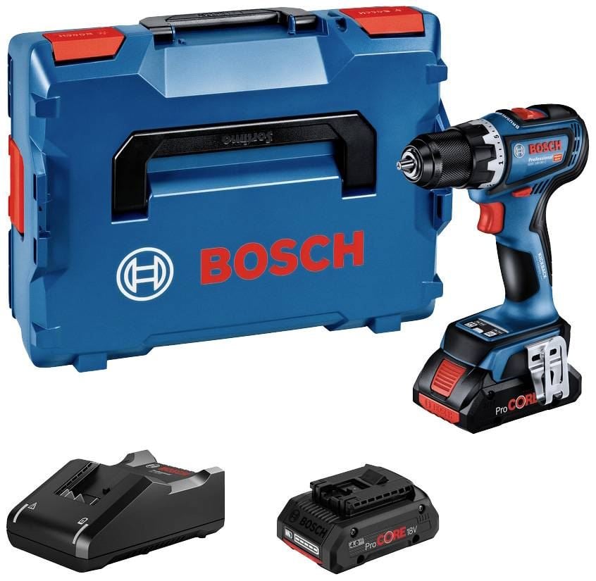 Bosch Professional GSR 18V-90 C akkus fúrócsavarozó 2db 4.0Ah akkuval (06019K6005)