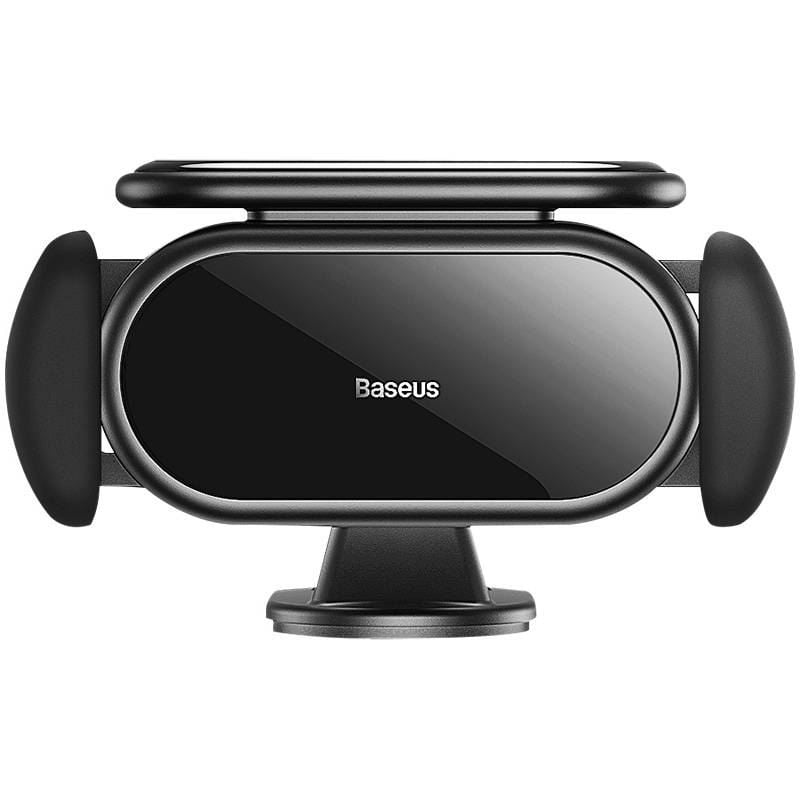 Baseus Steel Cannon Pro Solar Electric telefontartó fekete (SUGP010001) Baseus Steel Cannon Pro Solar Electric telefontartó fekete (SUGP010001)