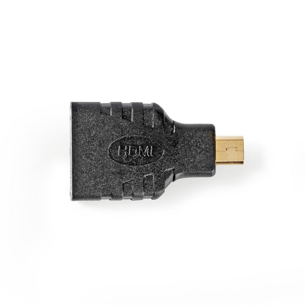 Nedis HDMI ™adapter, HDMI™ micro csatlakozó- HDMI™aljzat , ekete
