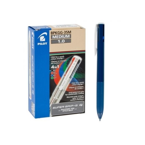 Pilot Super Grip G 4 színű tengerészkék golyóstoll Pilot Super Grip G 4 színű tengerészkék golyóstoll