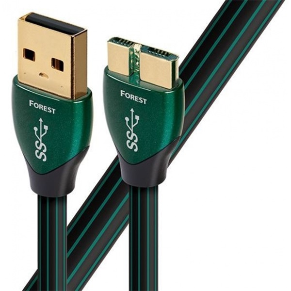 AudioQuest Forest USBFOR301.5MI 1,5m USB 3.0 Type-A - Micro B USB kábel AudioQuest Forest USBFOR301.5MI 1,5m USB 3.0 Type-A - Micro B USB kábel
