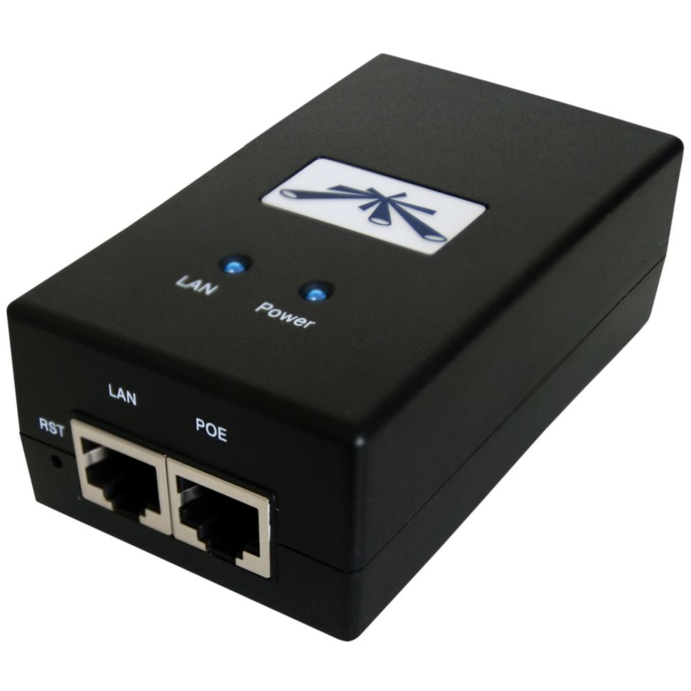 Ubiquiti POE-24-12W Passive PoE Adapter and LAN Port Ubiquiti POE-24-12W Passive PoE Adapter and LAN Port