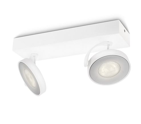 Philips myLiving Clockwork LED spotlámpa fehér 2x4.5W fehér  (53172/31/16 / 915004331001)