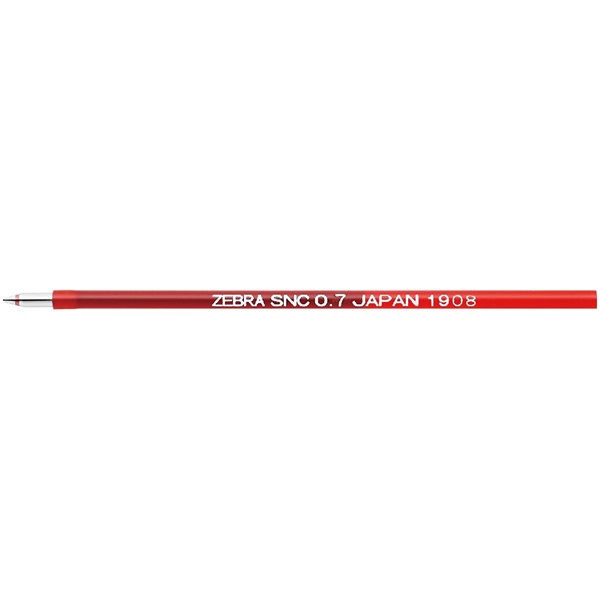 Zebra SNC 0,7 mm piros golyóstoll betét Zebra SNC 0,7 mm piros golyóstoll betét