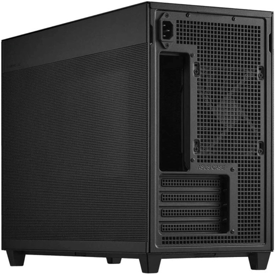  Asus Prime AP201 TG  mini számítógépház  Fekete