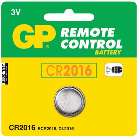 GP CR2016 Litium gombelem 3V (114550) GP CR2016 Litium gombelem 3V (114550)