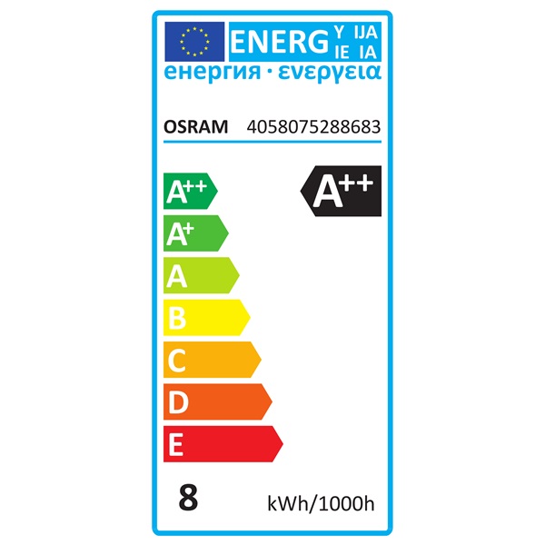 Osram Value átlátszó üveg búra/7,5W/1055lm/4000K/E27 LED körte izzó Osram Value átlátszó üveg búra/7,5W/1055lm/4000K/E27 LED körte izzó