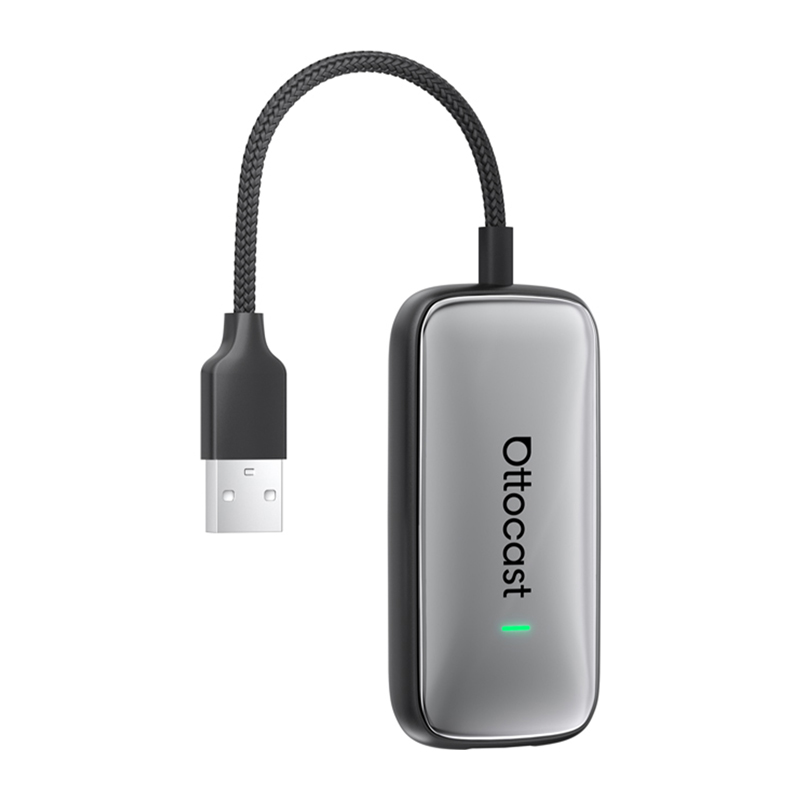 Ottocast Play2Video Ultra Carplay/Android Auto vezeték nélküli adapter