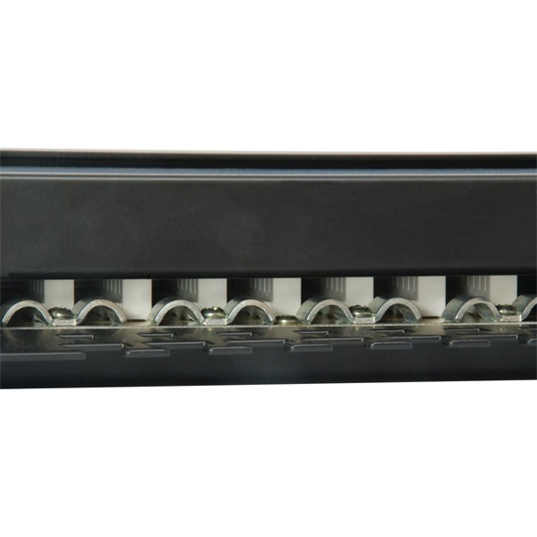 Equip 326425 24 port Cat6 1U árnyékolt Patch panel Fekete Equip 326425 24 port Cat6 1U árnyékolt Patch panel Fekete