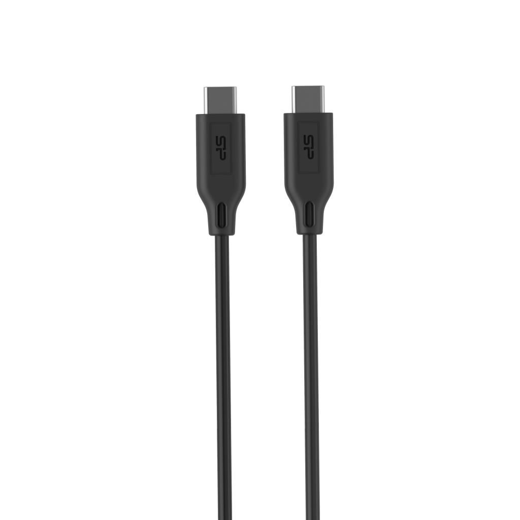 Silicon Power Boost Link PVC LK15CC USB Type-C - USB Type-C töltő-/adatkábel 1m fekete (SP1M0ASYLK15CC1K) Silicon Power Boost Link PVC LK15CC USB Type-C - USB Type-C töltő-/adatkábel 1m fekete (SP1M0ASYLK15CC1K)