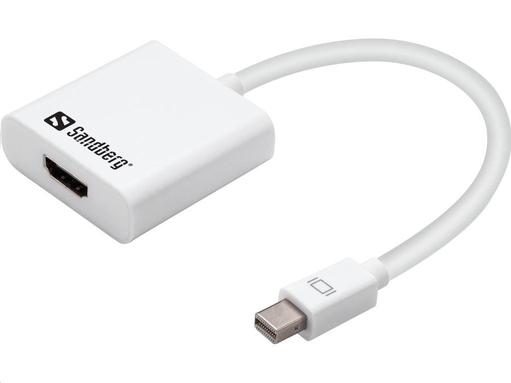 Sandberg Mini DisplayPort 1.2 > HDMI 2.0 4K60 adapter (509-03)
