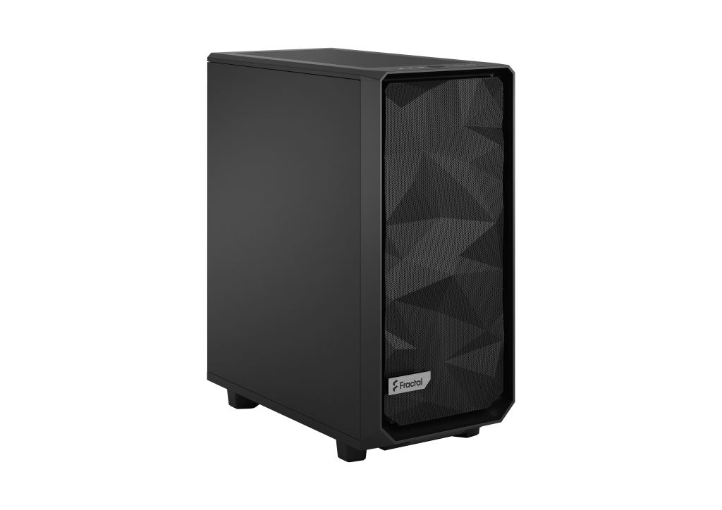 Fractal Design Meshify 2 Compact Black Solid táp nélküli ház fekete (FD-C-MES2C-01)