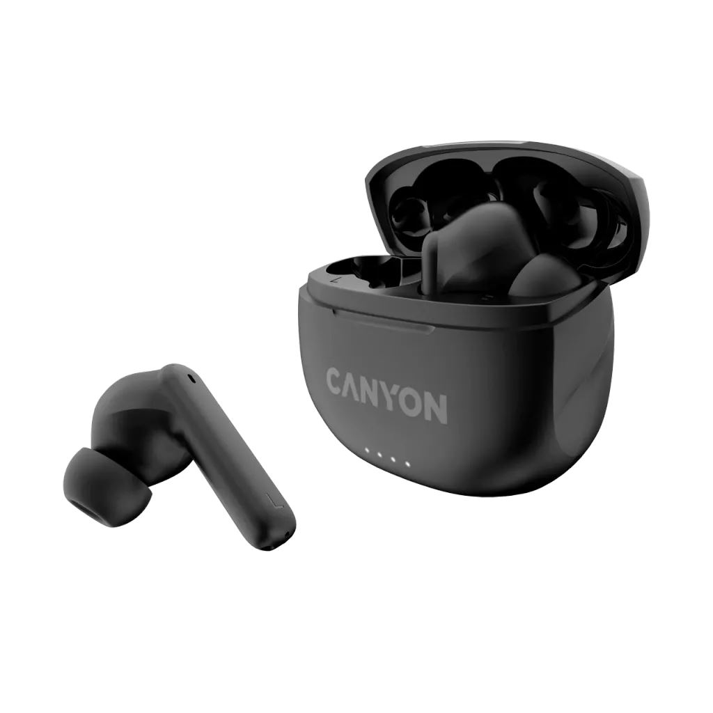 Canyon TWS-8 Bluetooth fülhallgató fekete (CNS-TWS8B) Canyon TWS-8 Bluetooth fülhallgató fekete (CNS-TWS8B)