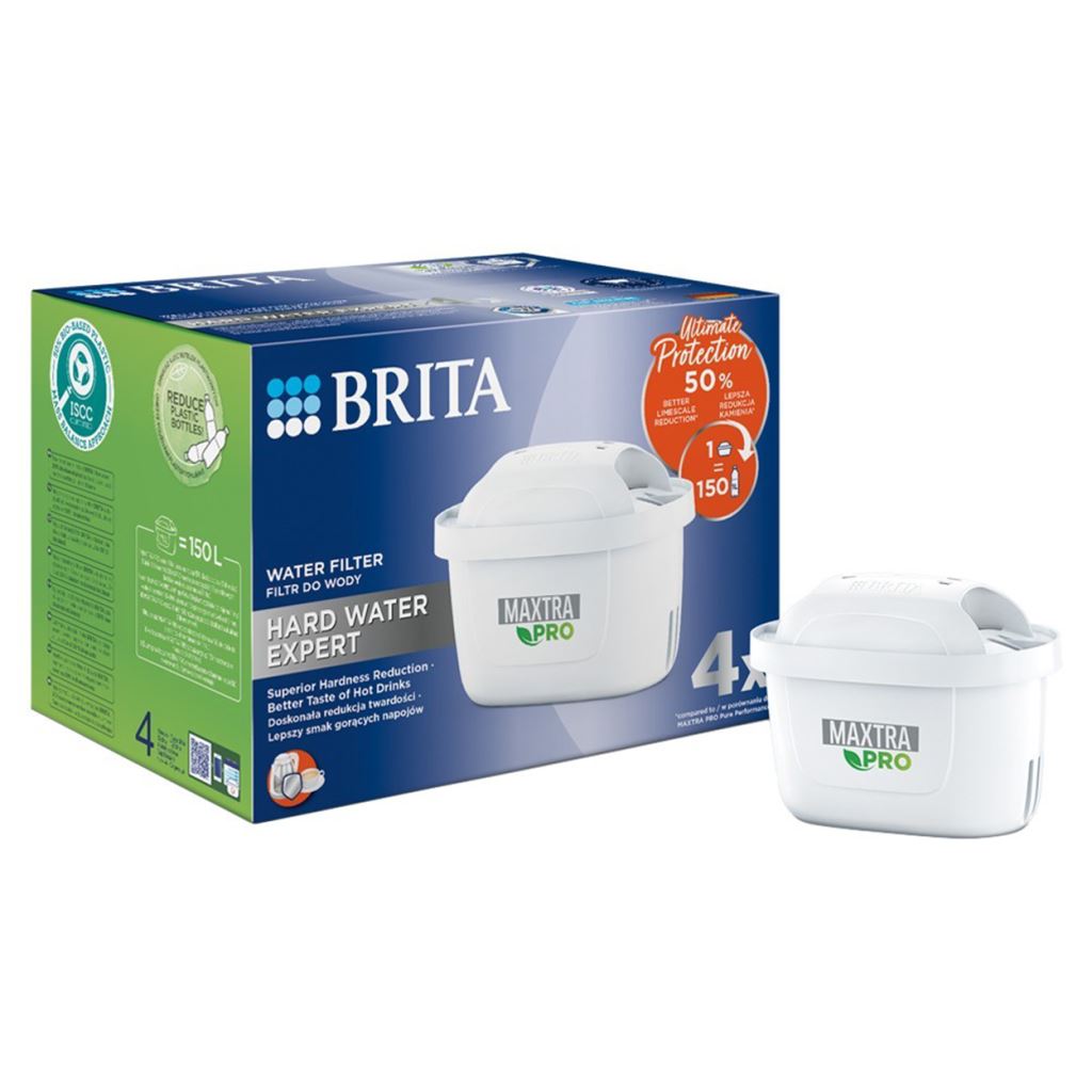 Brita Maxtra Pro Hard Water Expert szűrőpatron 4db (1051771) Brita Maxtra Pro Hard Water Expert szűrőpatron 4db (1051771)