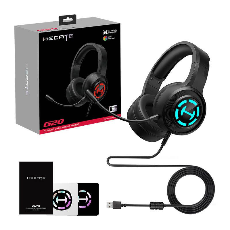 Edifier HECATE G20 Gaming fejhallgató Fekete 