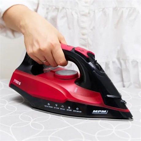MPM MZE-27  2400W  Vasaló Piros-fekete