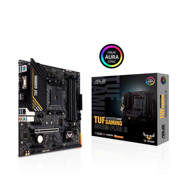 ASUS AM4 TUF GAMING A520M-PLUS II AMD A520 mATX Alaplap ASUS AM4 TUF GAMING A520M-PLUS II AMD A520 mATX Alaplap