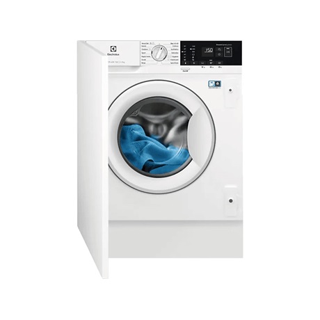 Electrolux EWN7F447WI Beépíthető mosógép - 7 kg, 1350 ford./perc, B Energiaosztály, Gőz program Electrolux EWN7F447WI Beépíthető mosógép - 7 kg, 1350 ford./perc, B Energiaosztály, Gőz program