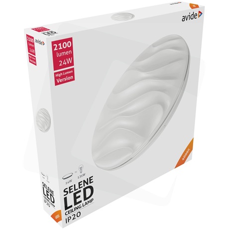 Avide ACLO38NW-24W-SEL MENNYEZETI LÁMPA LED SELENE 24W Avide ACLO38NW-24W-SEL MENNYEZETI LÁMPA LED SELENE 24W